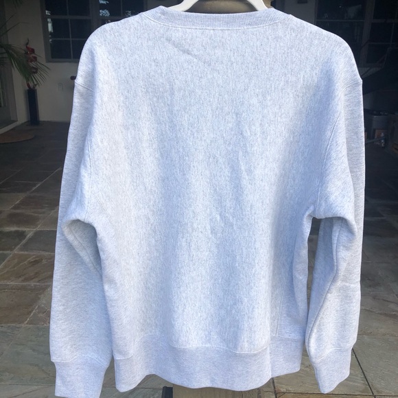 CHAMPION REVERSE WEAVE NWT SWEATSHIRT GRAY MENS L - Picture 3 of 6